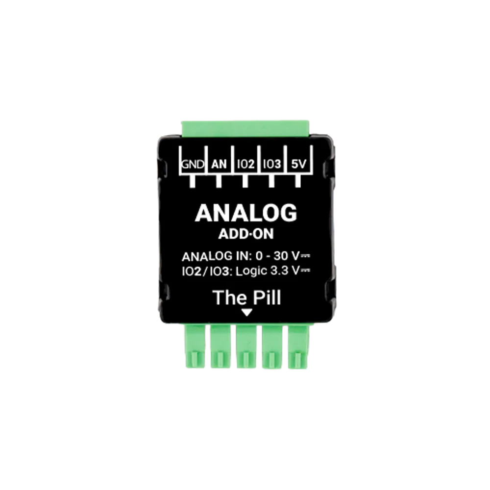Analog 0 - 30V Add-on (Shelly Pill)