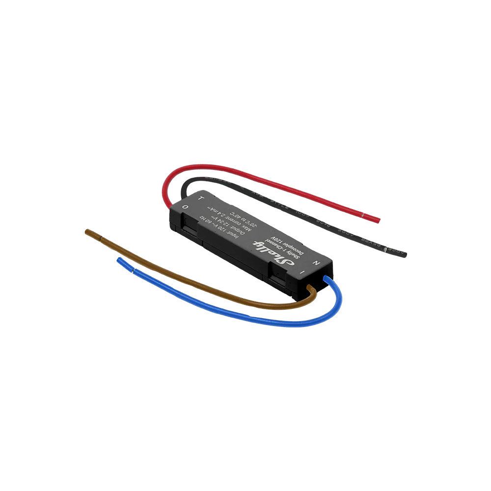 Shelly 1-Channel Decoupler 120V Black