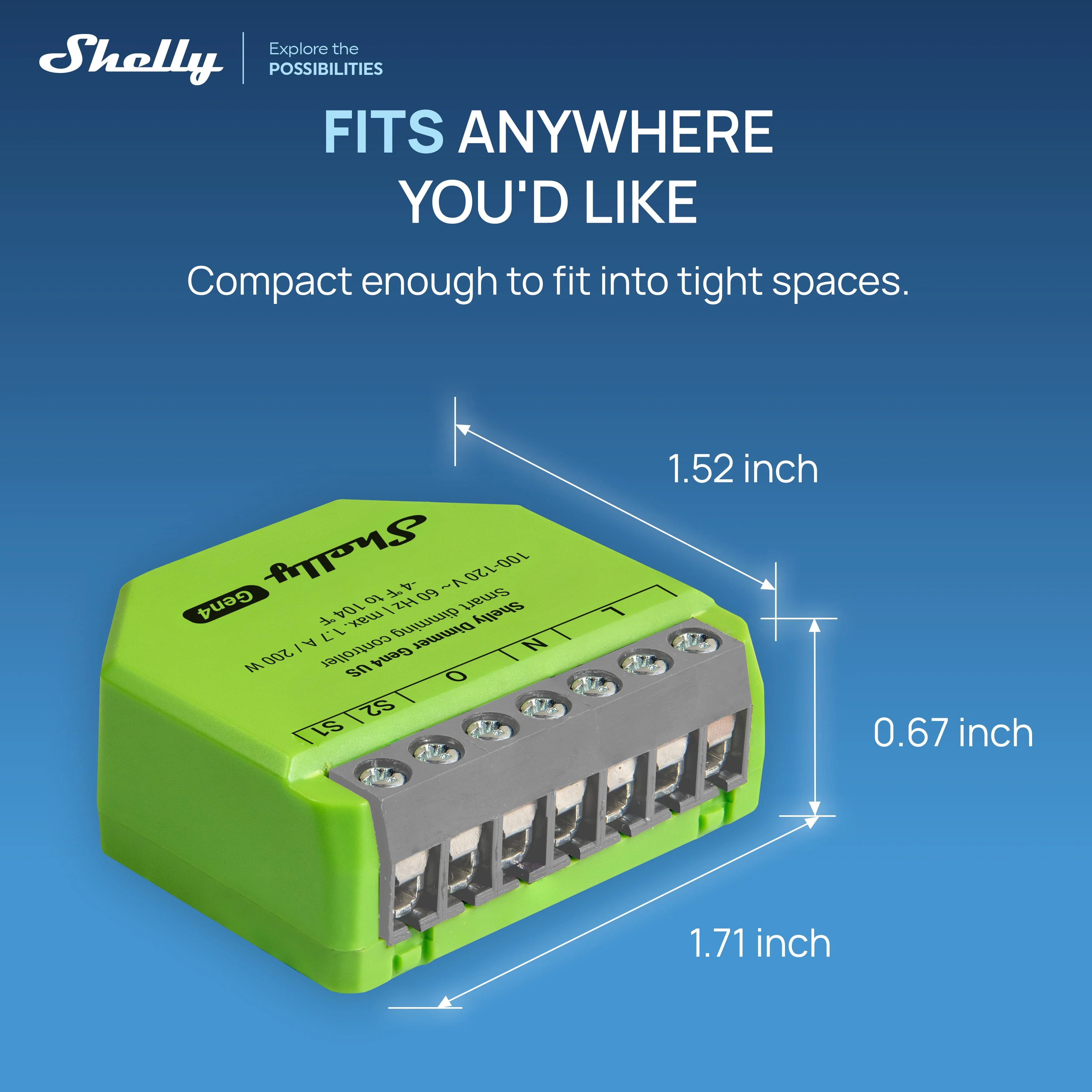 Shelly Dimmer Gen4 US UL-Certified - Image 5
