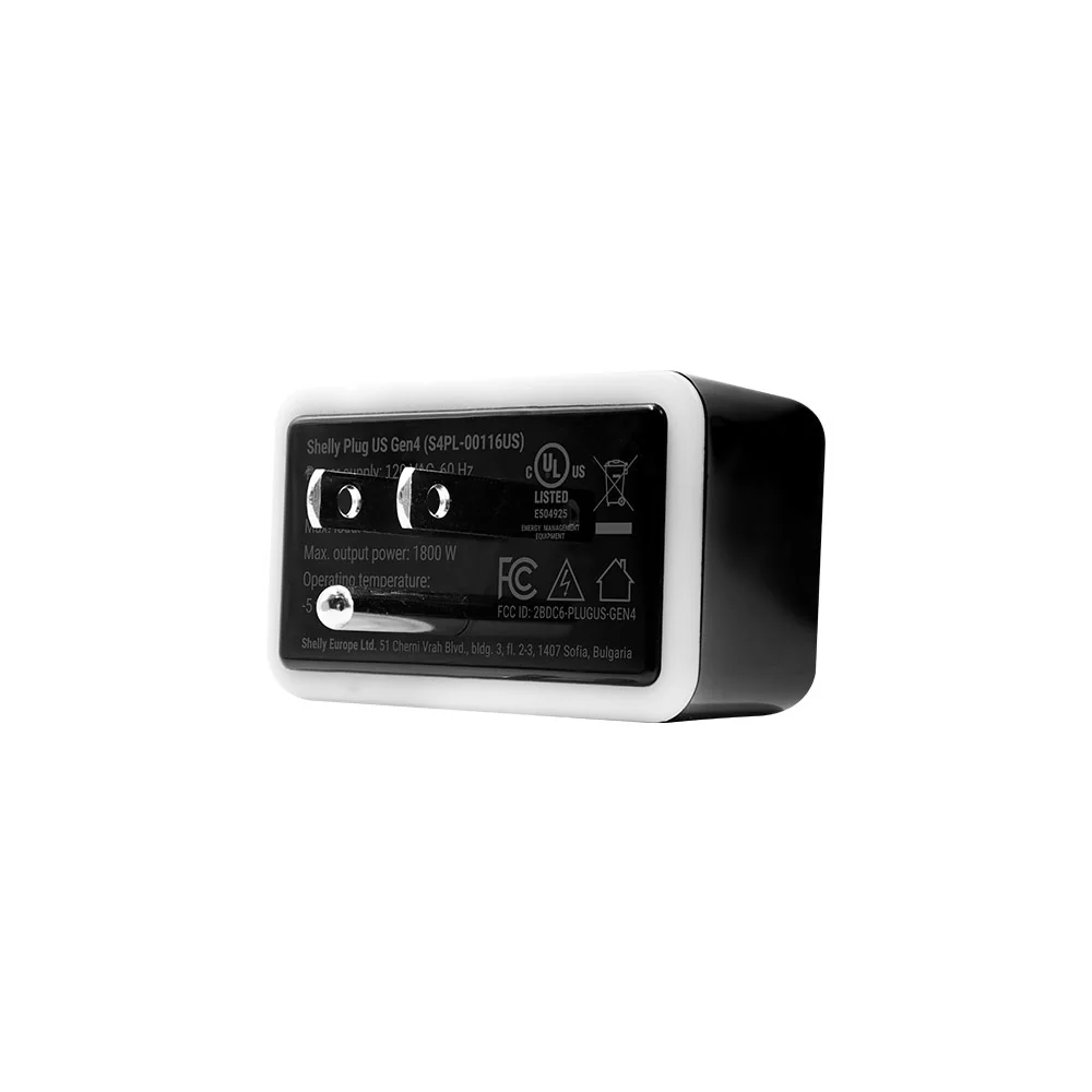 Shelly Plug US Gen4 Black - 4-pack - Image 5
