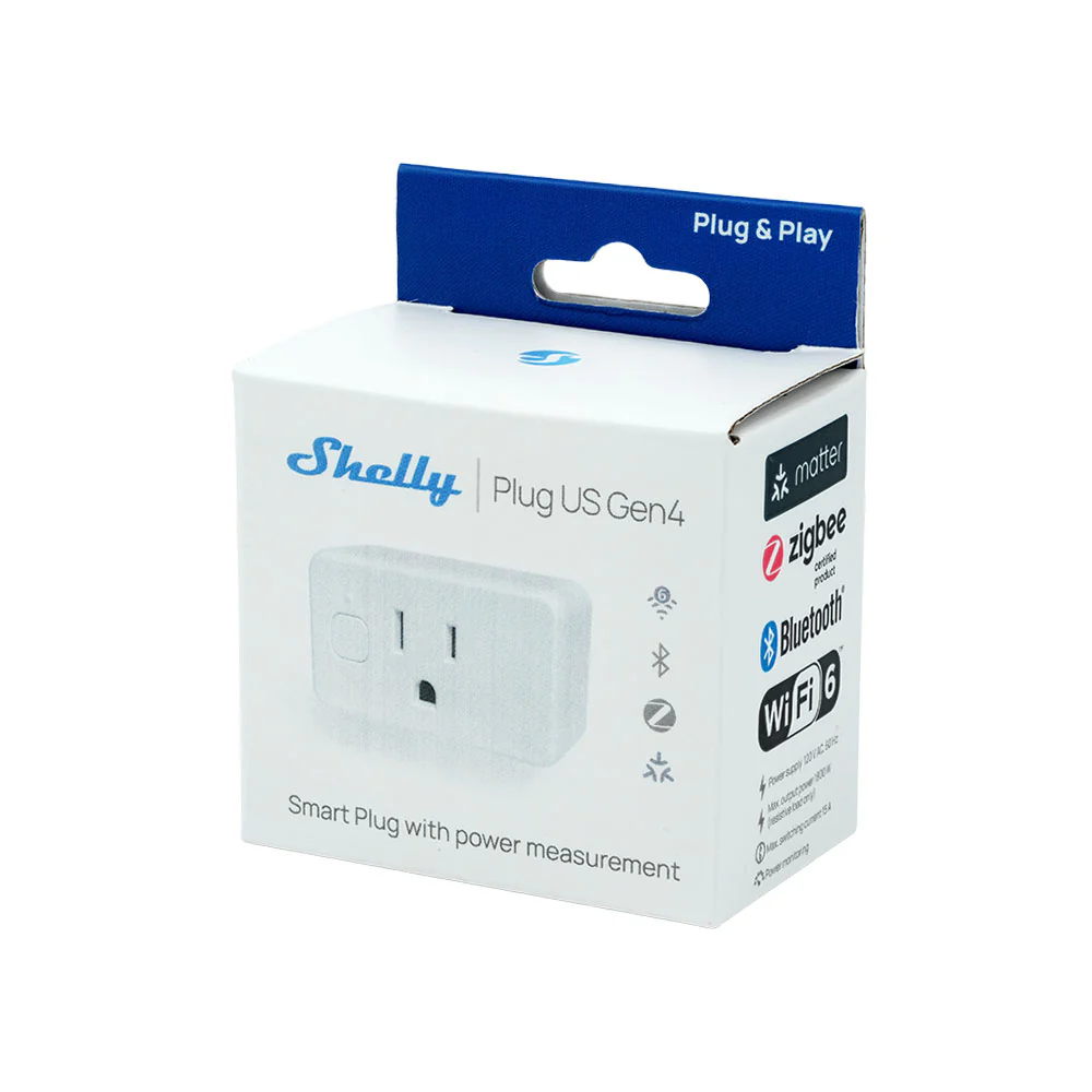 Shelly Plug US Gen4 White 4-pack - Image 6