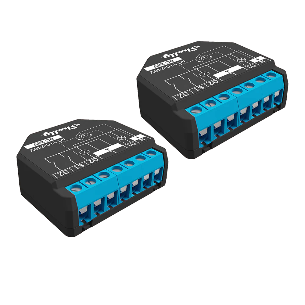 Shelly Plus 2PM UL 2-pack