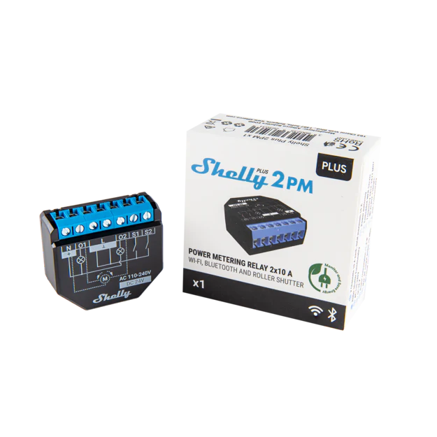 Shelly Plus 2PM UL-Certified - 4 pack - Image 2