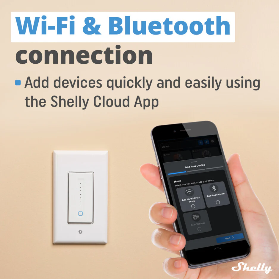 Shelly Plus Wall Dimmer x4 - Image 4