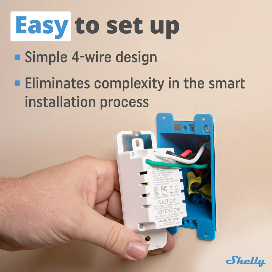 Shelly Plus Wall Dimmer x4 - Image 6
