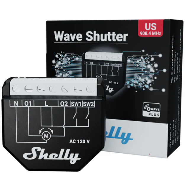 Shelly Wave Shutter UL-Certified - Image 5