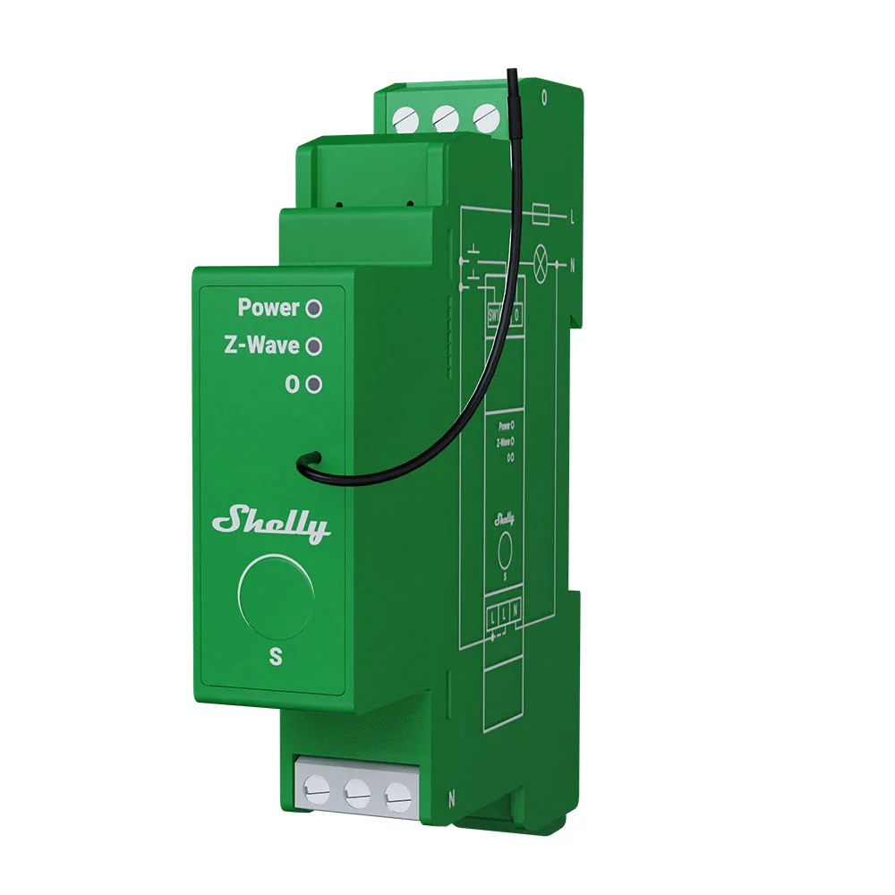 Shelly Wave Pro Dimmer 1PM LR - Image 2