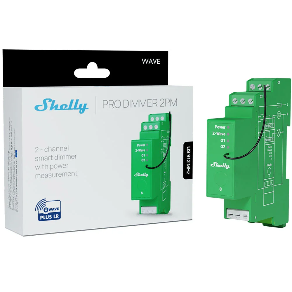 Shelly Wave PRO Dimmer 2PM LR - Image 4